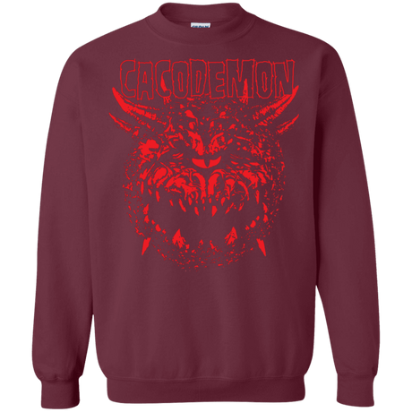 Sweatshirts Maroon / S Cacodemon Crewneck Sweatshirt