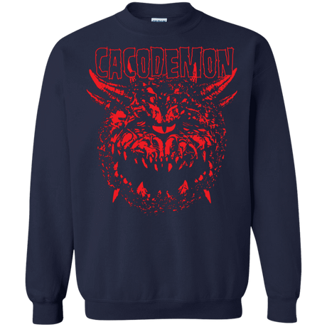 Sweatshirts Navy / S Cacodemon Crewneck Sweatshirt