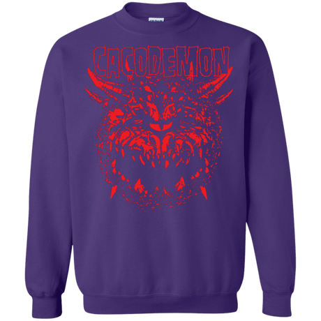 Sweatshirts Purple / S Cacodemon Crewneck Sweatshirt