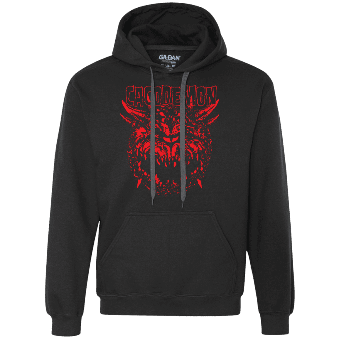 Sweatshirts Black / S Cacodemon Premium Fleece Hoodie