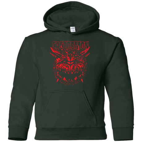 Sweatshirts Forest Green / YS Cacodemon Youth Hoodie