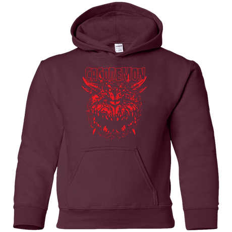 Sweatshirts Maroon / YS Cacodemon Youth Hoodie