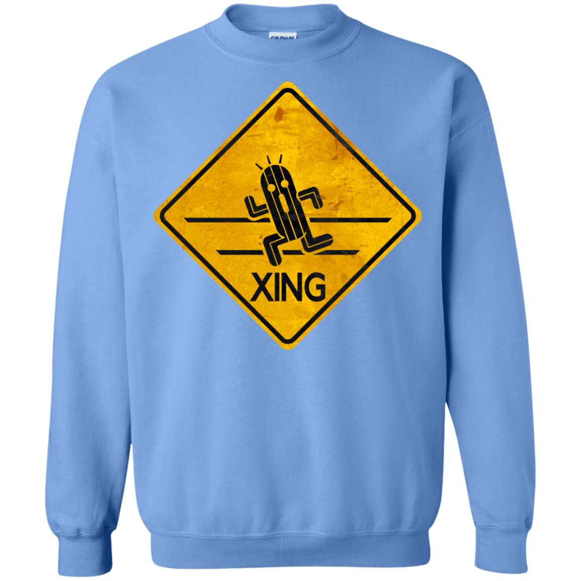 Sweatshirts Carolina Blue / Small Cactuar Crossing Crewneck Sweatshirt