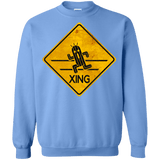 Sweatshirts Carolina Blue / Small Cactuar Crossing Crewneck Sweatshirt