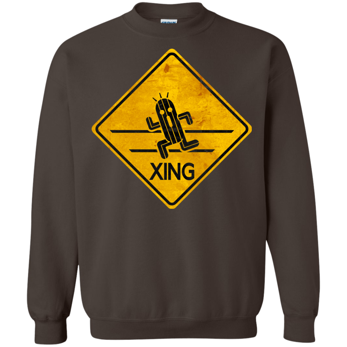 Sweatshirts Dark Chocolate / Small Cactuar Crossing Crewneck Sweatshirt