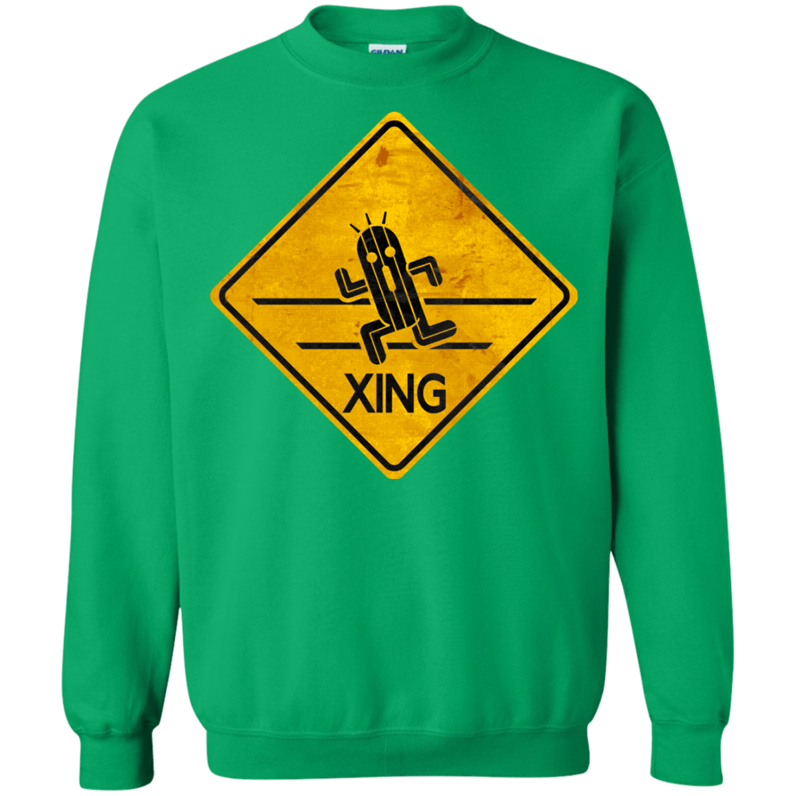 Sweatshirts Irish Green / Small Cactuar Crossing Crewneck Sweatshirt