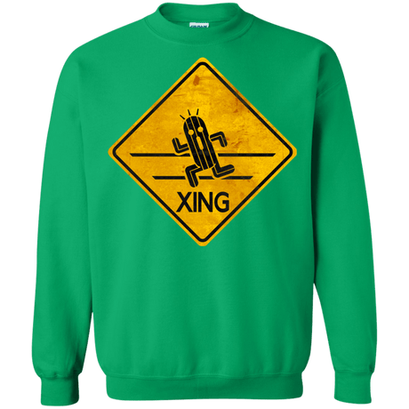 Sweatshirts Irish Green / Small Cactuar Crossing Crewneck Sweatshirt