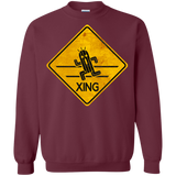 Sweatshirts Maroon / Small Cactuar Crossing Crewneck Sweatshirt
