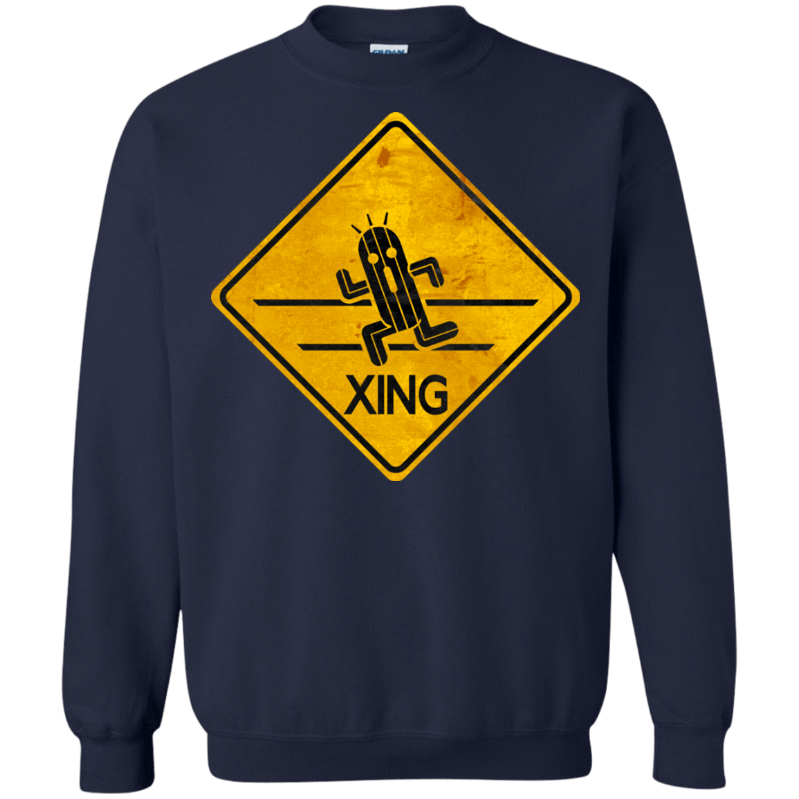 Sweatshirts Navy / Small Cactuar Crossing Crewneck Sweatshirt