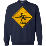 Sweatshirts Navy / Small Cactuar Crossing Crewneck Sweatshirt