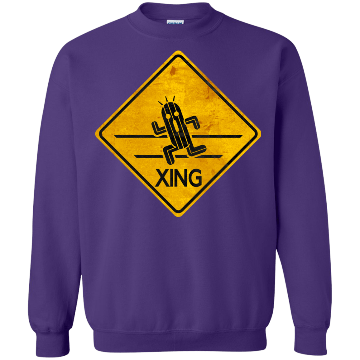 Sweatshirts Purple / Small Cactuar Crossing Crewneck Sweatshirt