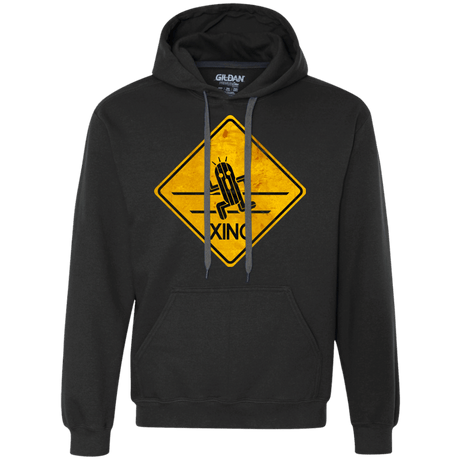 Sweatshirts Black / Small Cactuar Crossing Premium Fleece Hoodie