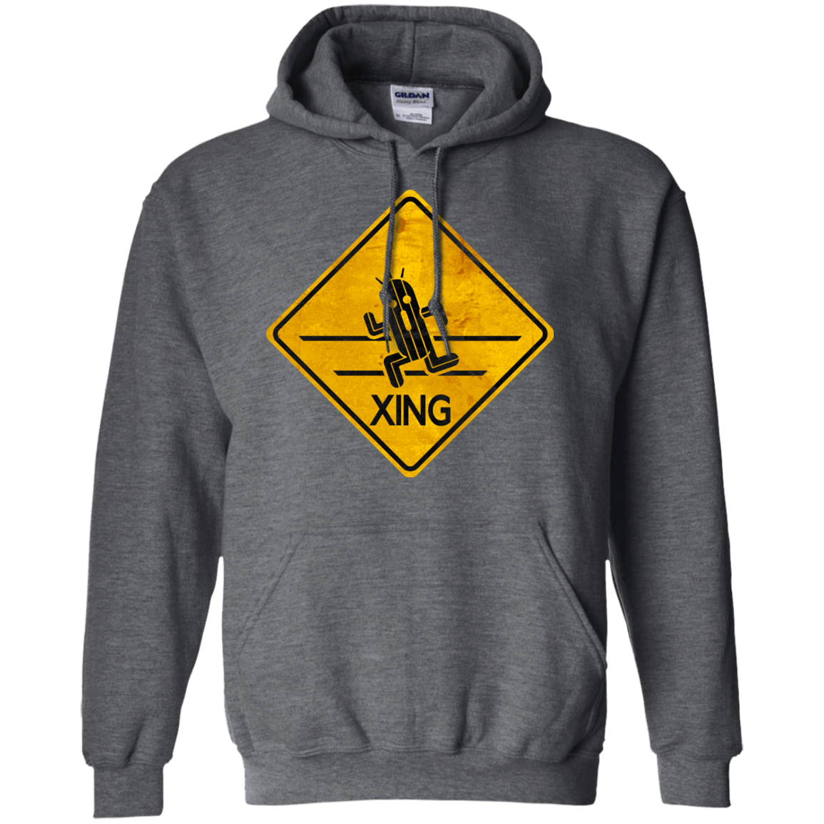 Sweatshirts Dark Heather / Small Cactuar Crossing Pullover Hoodie