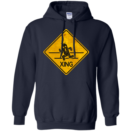 Sweatshirts Navy / Small Cactuar Crossing Pullover Hoodie