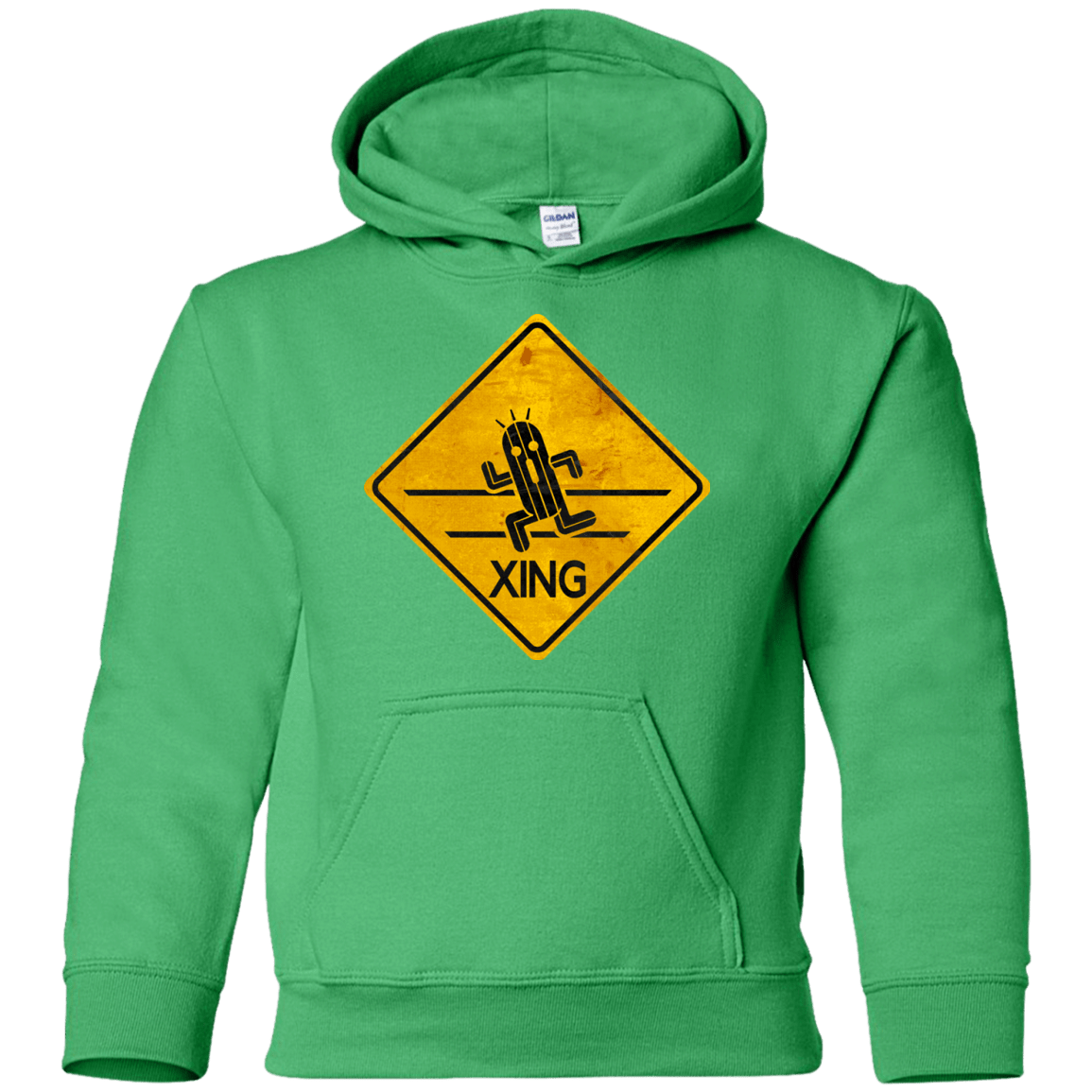 Sweatshirts Irish Green / YS Cactuar Crossing Youth Hoodie