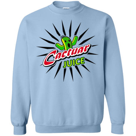 Sweatshirts Light Blue / Small Cactuar juice Crewneck Sweatshirt