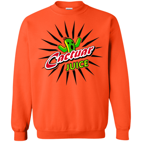 Sweatshirts Orange / Small Cactuar juice Crewneck Sweatshirt