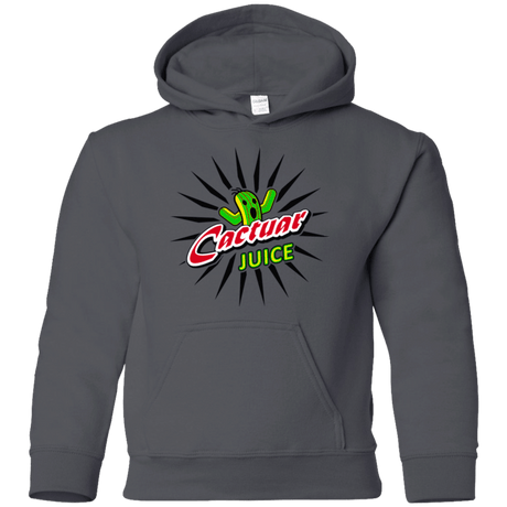 Sweatshirts Charcoal / YS Cactuar juice Youth Hoodie