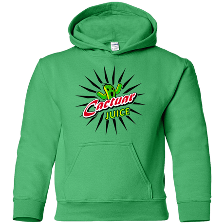 Sweatshirts Irish Green / YS Cactuar juice Youth Hoodie