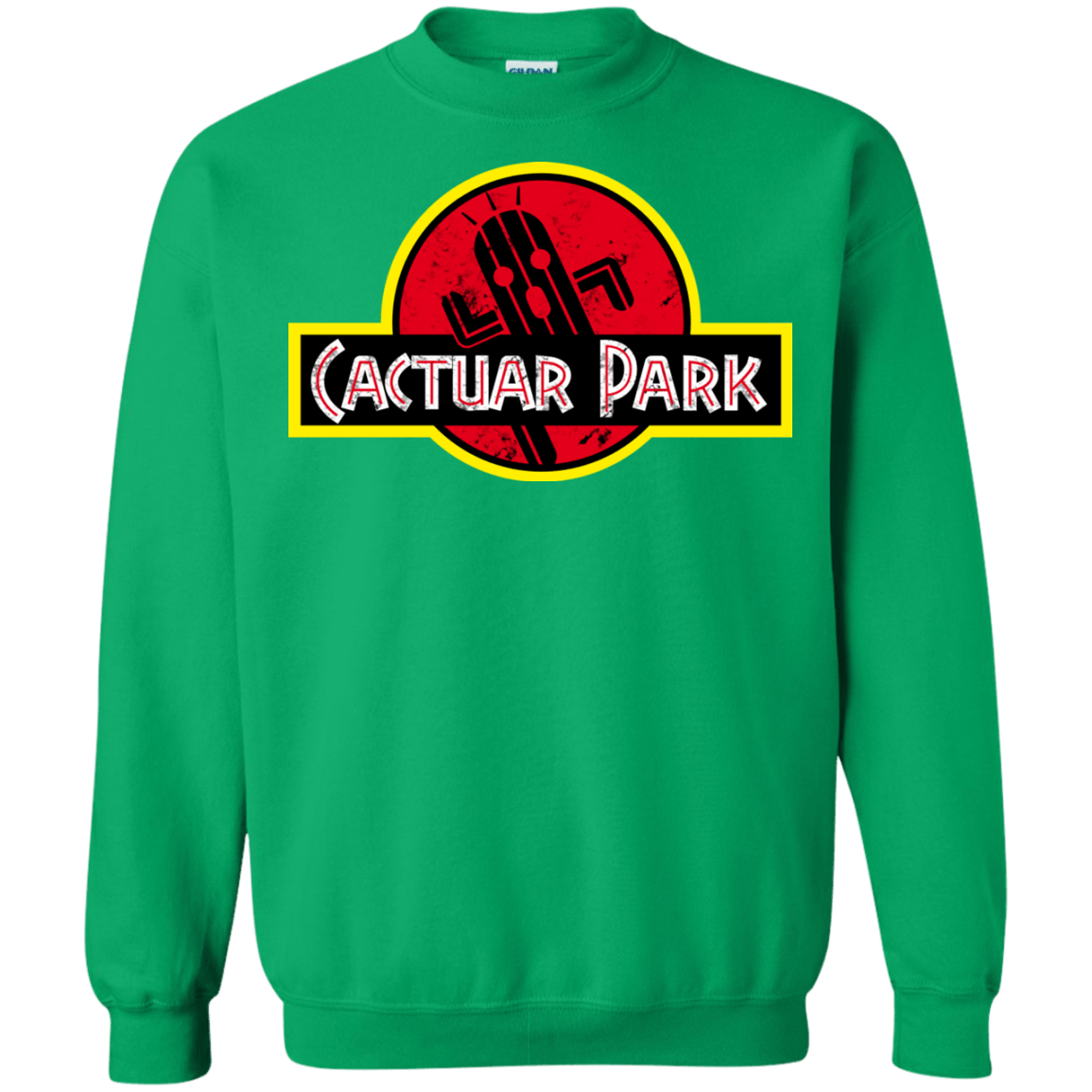 Sweatshirts Irish Green / Small Cactuar Park Crewneck Sweatshirt