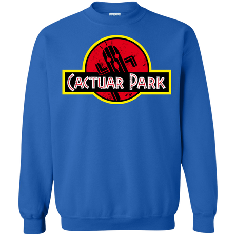 Sweatshirts Royal / Small Cactuar Park Crewneck Sweatshirt
