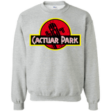 Sweatshirts Sport Grey / Small Cactuar Park Crewneck Sweatshirt