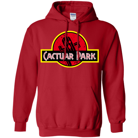 Sweatshirts Red / Small Cactuar Park Pullover Hoodie