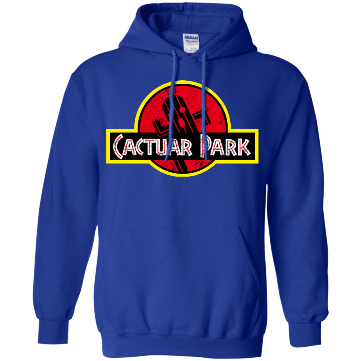 Sweatshirts Royal / Small Cactuar Park Pullover Hoodie