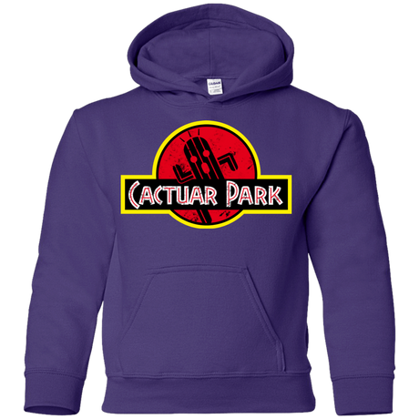 Sweatshirts Purple / YS Cactuar Park Youth Hoodie