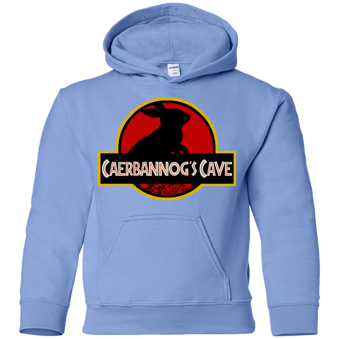 Sweatshirts Carolina Blue / YS Caerbannog Cave Youth Hoodie