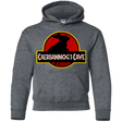 Sweatshirts Dark Heather / YS Caerbannog Cave Youth Hoodie
