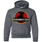Sweatshirts Dark Heather / YS Caerbannog Cave Youth Hoodie