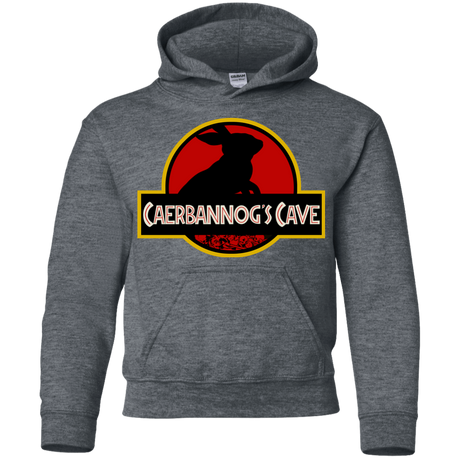 Sweatshirts Dark Heather / YS Caerbannog Cave Youth Hoodie