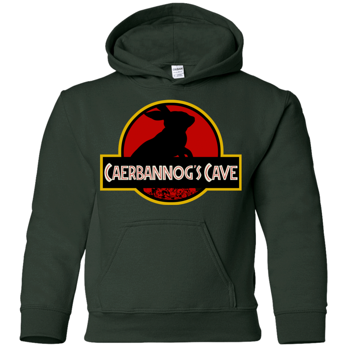 Sweatshirts Forest Green / YS Caerbannog Cave Youth Hoodie