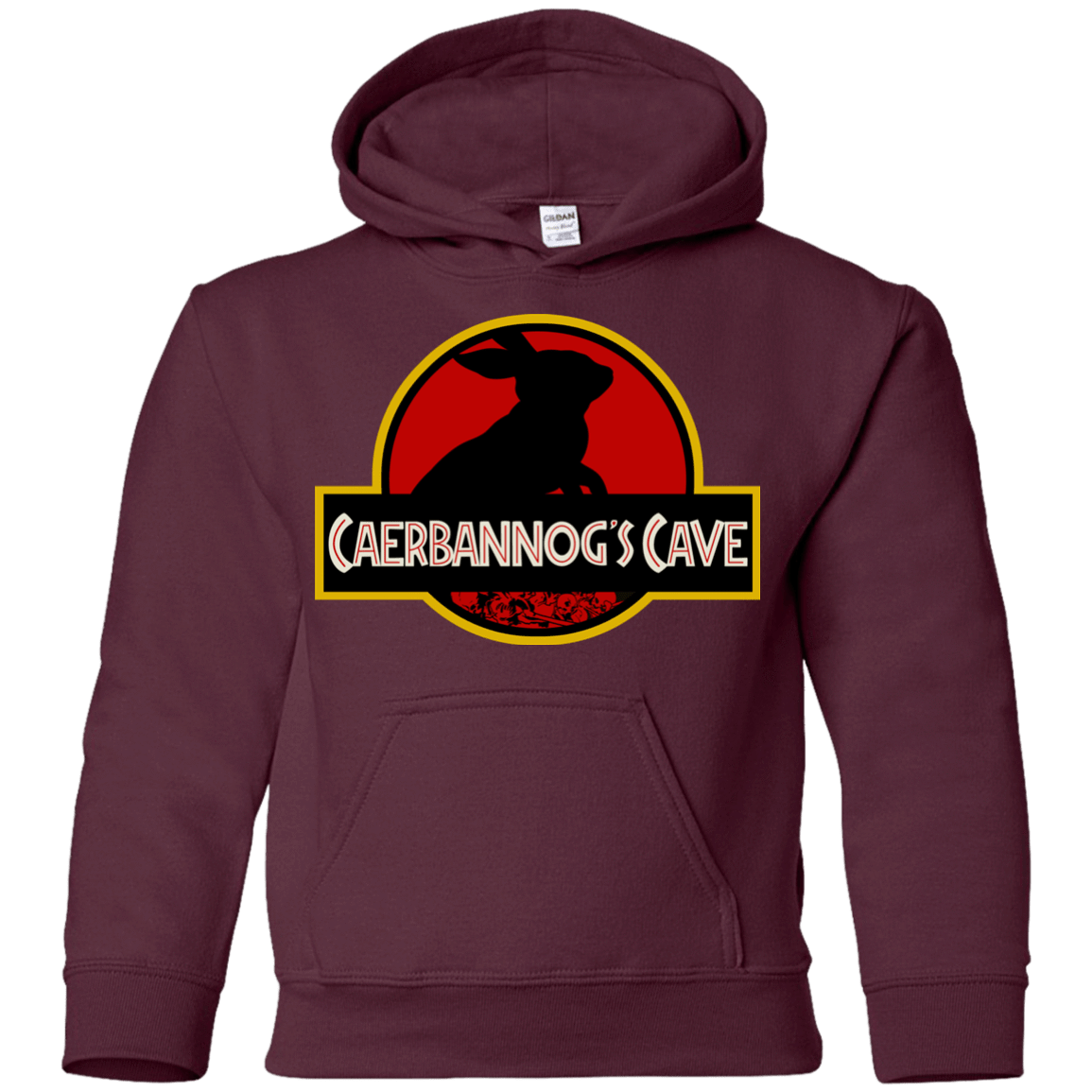Sweatshirts Maroon / YS Caerbannog Cave Youth Hoodie