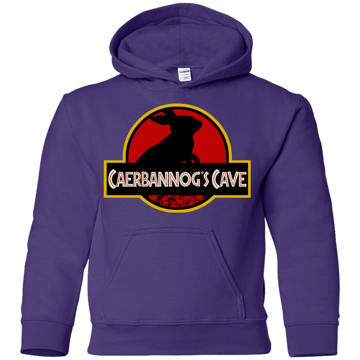 Sweatshirts Purple / YS Caerbannog Cave Youth Hoodie
