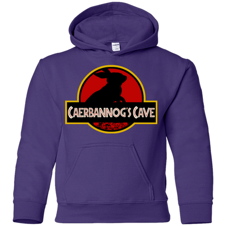 Sweatshirts Purple / YS Caerbannog Cave Youth Hoodie