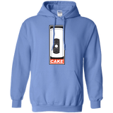 Sweatshirts Carolina Blue / Small Cake is a Lie Pullover Hoodie