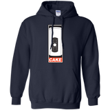 Sweatshirts Navy / Small Cake is a Lie Pullover Hoodie