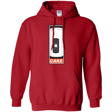 Sweatshirts Red / Small Cake is a Lie Pullover Hoodie