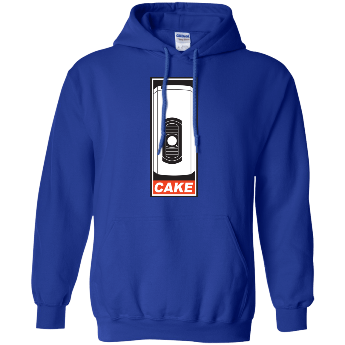 Sweatshirts Royal / Small Cake is a Lie Pullover Hoodie