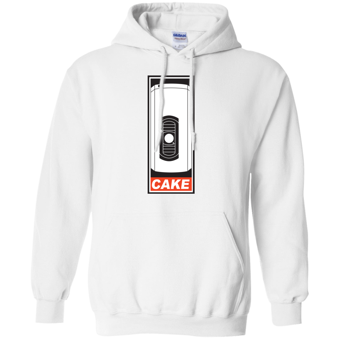 Sweatshirts White / Small Cake is a Lie Pullover Hoodie