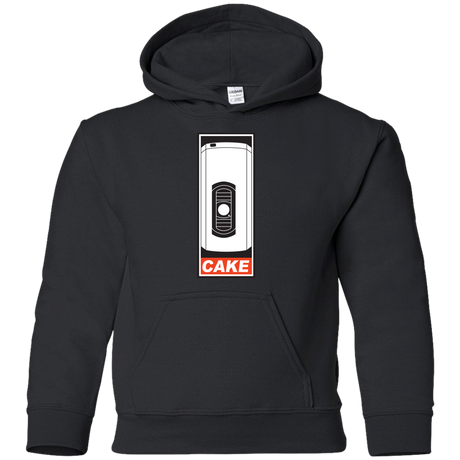 Sweatshirts Black / YS Cake is a Lie Youth Hoodie