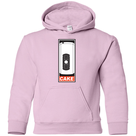 Sweatshirts Light Pink / YS Cake is a Lie Youth Hoodie