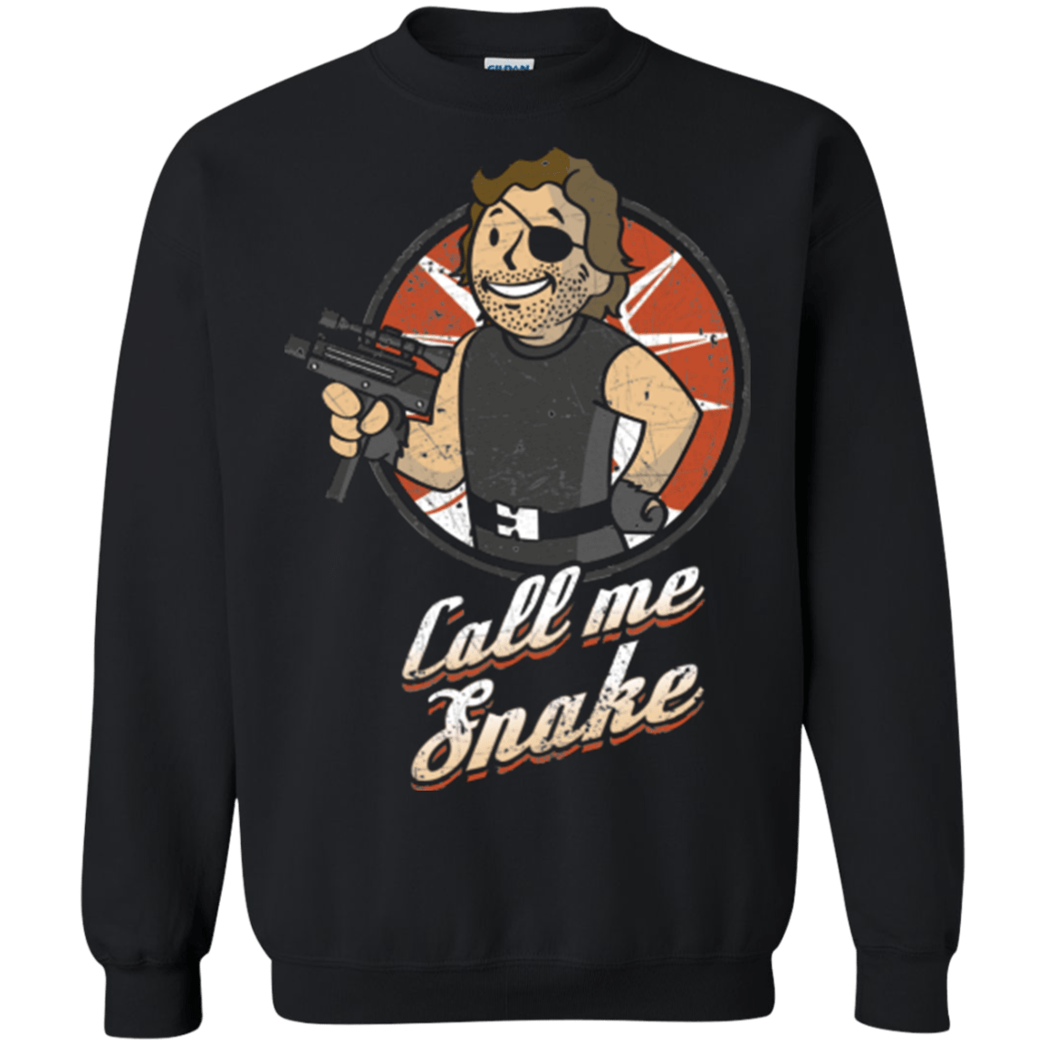 Sweatshirts Black / Small Call me Snake Crewneck Sweatshirt