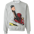 Sweatshirts Sport Grey / S Calvin & Deadpool Crewneck Sweatshirt
