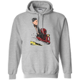 Sweatshirts Sport Grey / S Calvin & Deadpool Pullover Hoodie