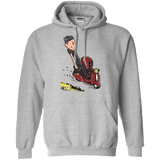 Sweatshirts Sport Grey / S Calvin & Deadpool Pullover Hoodie