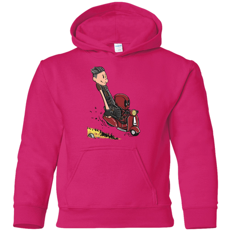 Sweatshirts Heliconia / YS Calvin & Deadpool Youth Hoodie