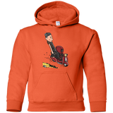 Sweatshirts Orange / YS Calvin & Deadpool Youth Hoodie